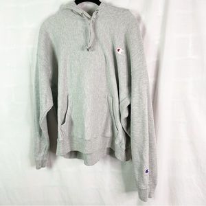 Champion Gray Hoodie Sweatshirt